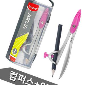 온가지샵 마패드 컴퍼스+연필 1세트 색상랜덤 초등생준비물 제도용품 초등학교준비물