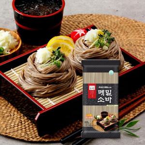 봉평촌 메밀소바 600g+ 소스포함 유통기한 2025년07월 봉평 메밀국수