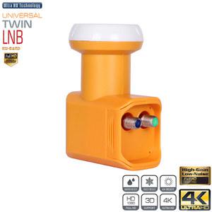 TV 수신기 접시 HD 0 3db 저소음 위성 밴드 고 LNBF KU Band 디지털 이득 DVB LNB S/S2 범용 트윈