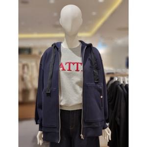 [롯데백화점]시에로 M와펜 사각포켓 하프기장 후드집업(SK1TZF05M)