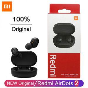 골전도 블루투스 무선 이어폰 Xiaomi-오리지널 빨간색mi Airdots 2 Fone 이어버드 인이어 스테레오 헤드폰