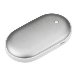 보스위즈 양면발열 휴대용 손난로 보조배터리 (SDR-60) (실버)