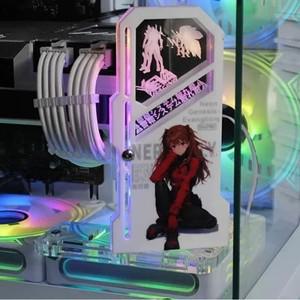 DIY VGA 거치대 5V ARGB 게이머 캐비닛 GPU 브래킷 수직 그래픽 카드 지지대 잭 싱크 3060ti 3070 3080 309