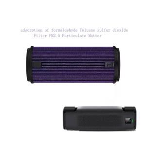 예비 청정기 P8S 교체용 필터는 미립자 ROIDMI 공기 부품용 CAR 물질 PM2 purple