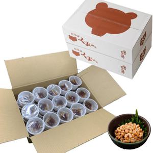도난 컵 낫토 유통용 40g x 60개 일본낫또 나또 신선나또 다이어트 생나또 검은콩