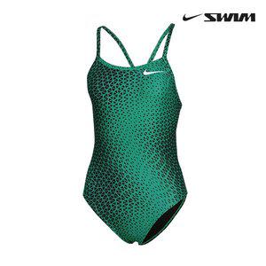 [나이키] NIKE 스윔 앤서 델타 레이서백 탄탄이 하이컷 여성 원피스 수영복 NESSE020-313
