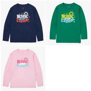 [매장정품] 노스페이스 NORTHFACE 키즈 NT7TQ06 샌드캐슬 롱슬리브 티 1256777