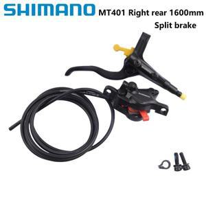 시마노 유압 디스크 브레이크 블랙 MTB 산악 자전거 부품용 BL MT401 BR MT410 우측 리어 1600mm 좌측 프론