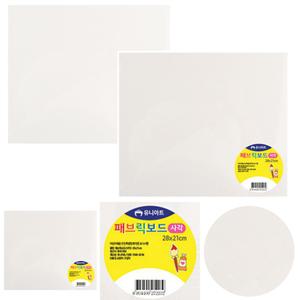 유니아트 미니캔버스 패브릭 보드 사각 그림판 미술놀이 아트 DIY 28x21cm (3개)