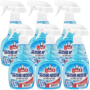엘지생활건강 홈스타 유리용 세정제 500ml 6개