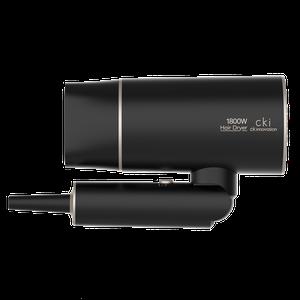 CKI-D811 블랙골드 1800W 고출력 고풍량 접이식 헤어드라이기