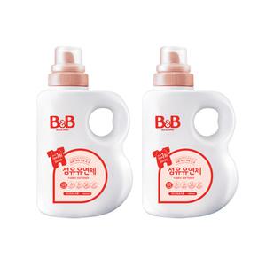비앤비 유연제 자스민 용기 1500ml X2개
