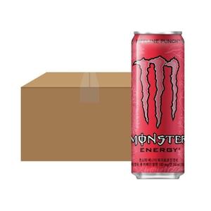 [몬스터에너지] [24캔] 몬스터 에너지 파이프라인 펀치 355ml 고카페인음료 타우린 헬스 부스터