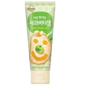 복음자리 바로 짜먹는 사과버터잼 디저트 간식 홈카페 브런치 100g