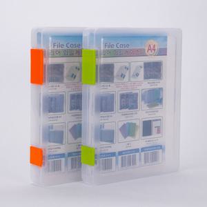 A4 클리어화일케이스 고급형40mm/파일케이스/보관함/서류함/블럭보관함/서류/A4/B4/8절/