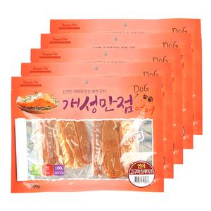 펫오아시스 개성만점 연어스테이크, 300g, 5봉
