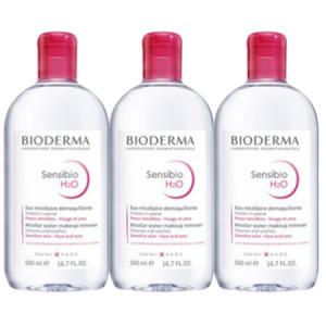 바이오더마 센시비오 클렌징 워터 500ml 3개