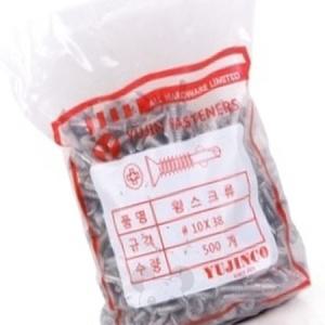 윙스크류 델타 특수도금 바닥피스 8X38 500EA 목재피스 방부목피스 목재용피스