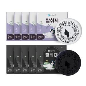욕실의여왕 고체 탈취제 10개 라벤더향 5개+아그노숲향 5개