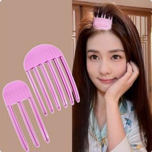 헤어볼륨클립 앞머리볼륨핀 볼륨업 집게 뿌리볼륨집게 앞 옆 머리 핀