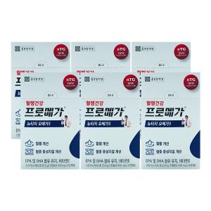 종근당건강 프로메가 뉴티지 오메가3 430mg x 60캡슐 x 6박스 /An