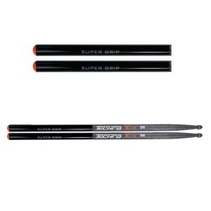 Techra Pairs X CARB Super Grip Sticks 5B 드럼스틱