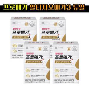 종근당건강 프로메가 알티지 오메가3 듀얼 520mg 60캡슐 4개월