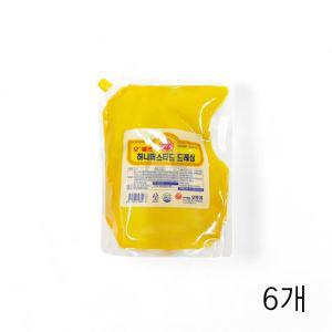 오뚜기 오쉐프 허니 머스타드 드레싱 2Kg X 6개양념 겨자소스 터드 음식 요리 액상