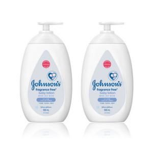존슨즈 화이트 베이비 로션 500ml x 2개