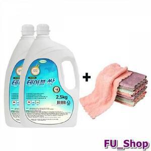 ForU94 비바크린 테이블싹 2.5L 행주 2개 냉장고청소 테이블클리너 식탁클리너