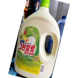 주방세제 이츠웰 그린 알로 2k 식자재 업소용 식재료 식당용 대용량