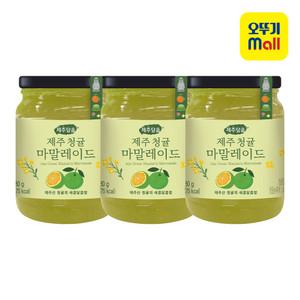 오뚜기 제주담음 제주청귤마말레이드 280g 3개