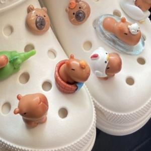 카피바라 신발악세사리 세트 신발뱃지 네임스