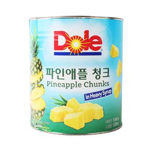돌 파인애플 청크 3kg