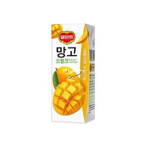 델몬트 망고 드링크 190ml/ 50팩