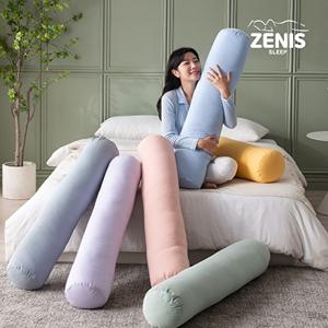 [제니스가구]순면 원주형 대형 장쿠션 바디 필로우 솜포함 6color