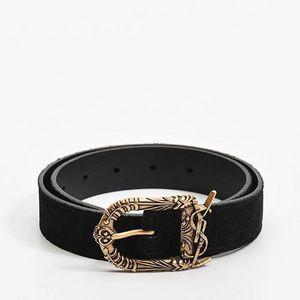 [생로랑]533721 골드 YSL 셀릭버클 여성벨트 41509789