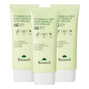 마일드 선크림 70ml 3개 SPF50+ PA+++ 키즈 패밀리