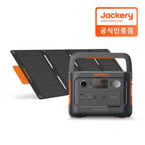 Jackery 잭커리 휴대용 파워뱅크 300Plus+태양광패널 40W Mini 세트