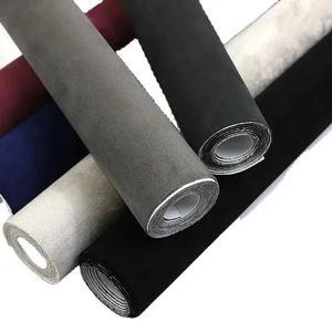 스키폴 자체 접착 스웨이드 원단 스티커 가죽 벨벳 직물 DIY 자동차 인테리어 장식용 20cm 30cm 50cm x