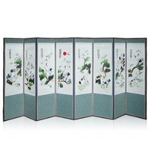 [기타]제사병풍 6폭 반야심경 묵화사군자 산수화 병풍 제사상 차례