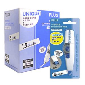 플러스 수정테이프 WH-605 1box