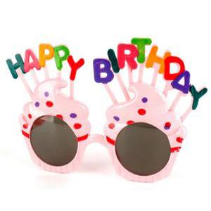 해피벌스데이 이벤트 안경 선글라스 파티용품 생일파티 핑크