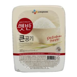 CJ 햇반 큰공기 원형/사각 300g[임의배송]