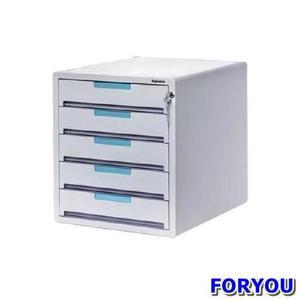 ForU906 카파맥스 프라노 5단 키서류함 정리 책상 파일 서류 문구 함 트레이 오피스