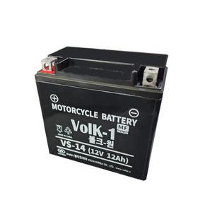 VS-14 12V 12Ah YTX14 코멧125 250 딩크250 미라쥬650 익싸이팅250 500 배터리 무보수 밀폐형 오토바이 밧데리