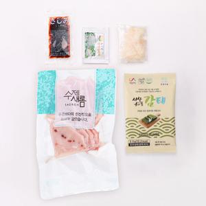 참치회 황새치 뱃살 100g 슬라이스 세트
