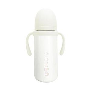 유비맘 역류방지 스테인리스 빨대컵 구름 330ml 1개