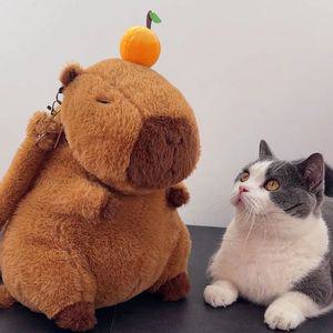 카피바라 가방 백팩 인형 학생 데일리 캐주얼 학생가방