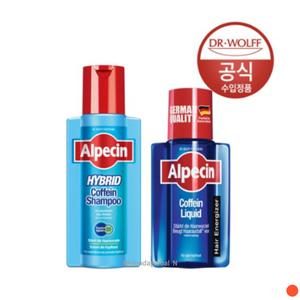 알페신 카페인 하이브리드 샴푸 250ml+리퀴드 200ml